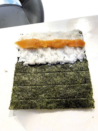Sushi preparazione