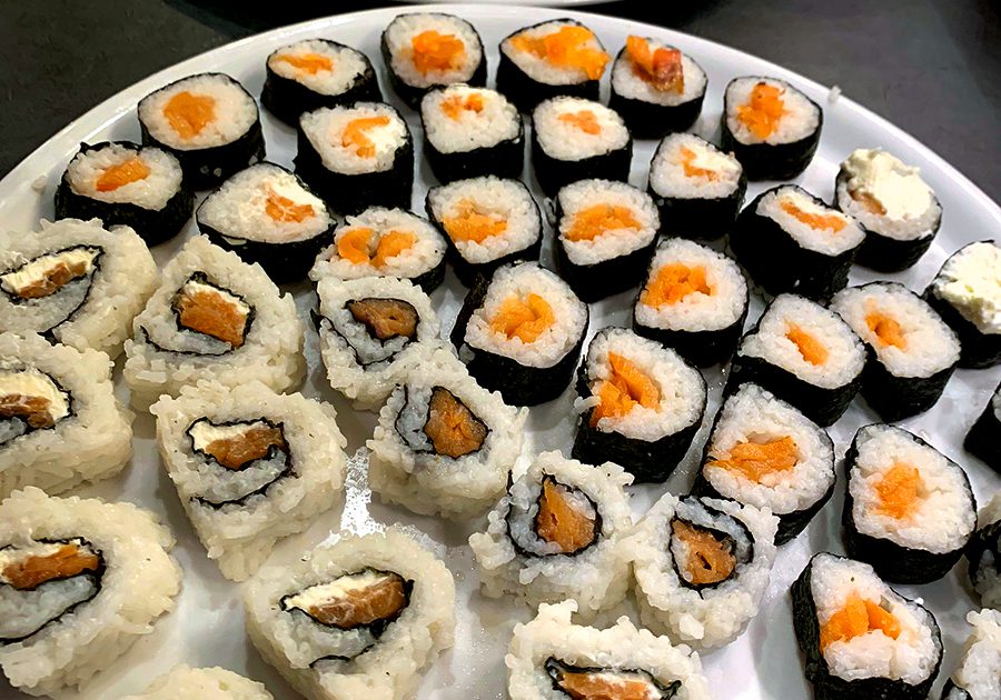 Sushi preparato