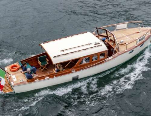 Postalino, la lancia inglese del Lago di Como compie 105 anni