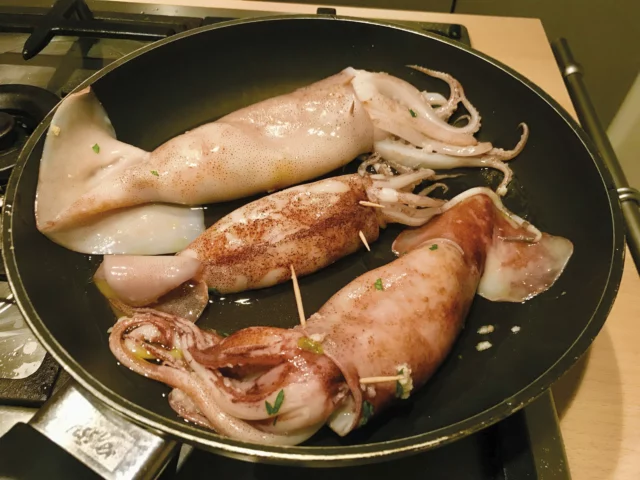calamaro - padella
