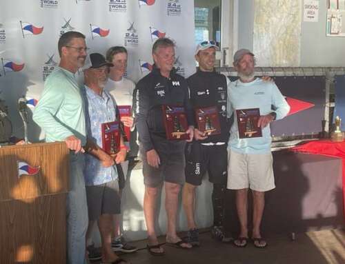 Antonio Squizzato terzo atleta Parasailing al mondiale della classe 2.4mR