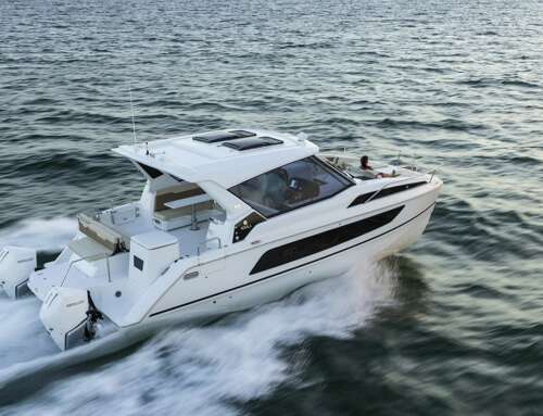 Prova di navigazione dell’Aquila 36 di Aquila Power Catamarans