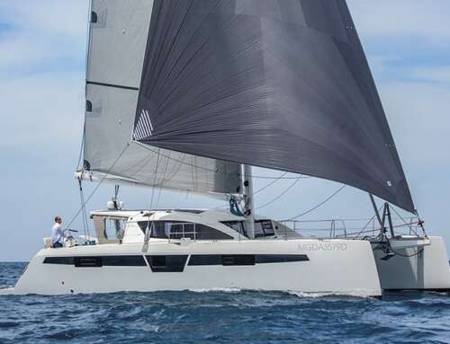 Prova di navigazione di C-Catamarans C48