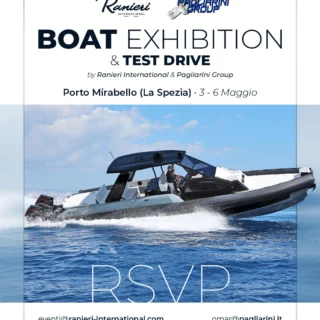 Ranieri International Boat Exhibition dal 3 al 6 maggio al Porto Mirabello di La Spezia