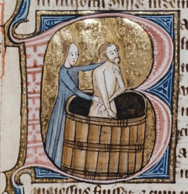 il bagno nel medioevo