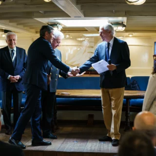 Presentata a bordo di Nave Italia la Campagna 2025: 20 progetti solidali in mare con oltre 300 beneficiari.