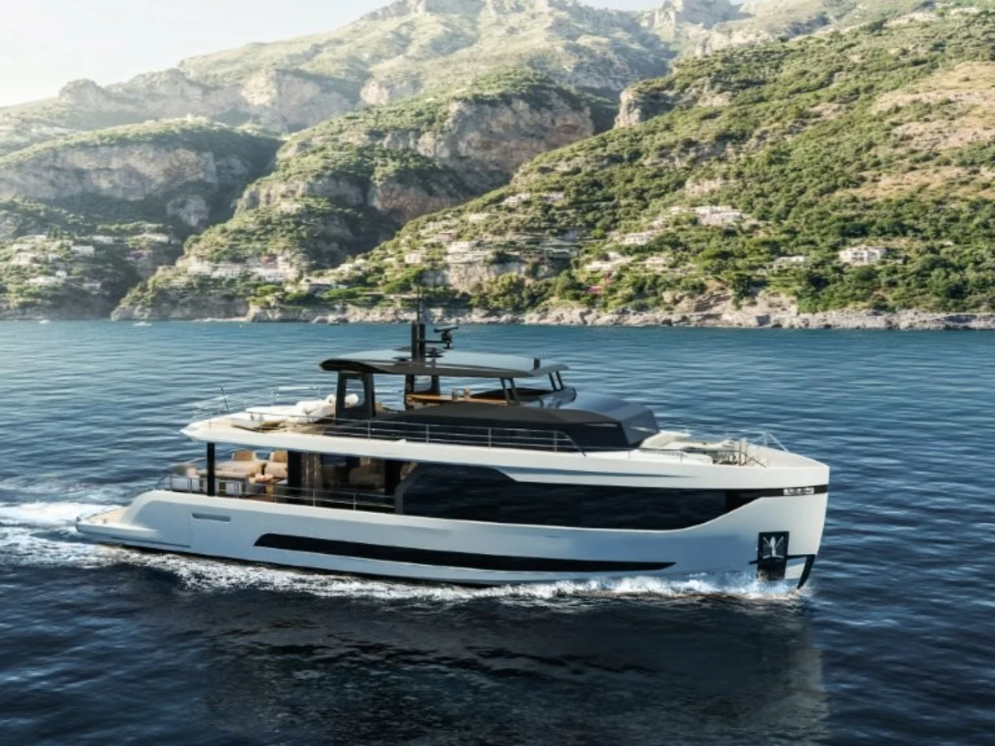Arcadia Yachts presenta A80new: yacht di 24m con pannelli solari, rispetto per la Posidonia e cinque cabine di lusso per un wellbeing olistico.