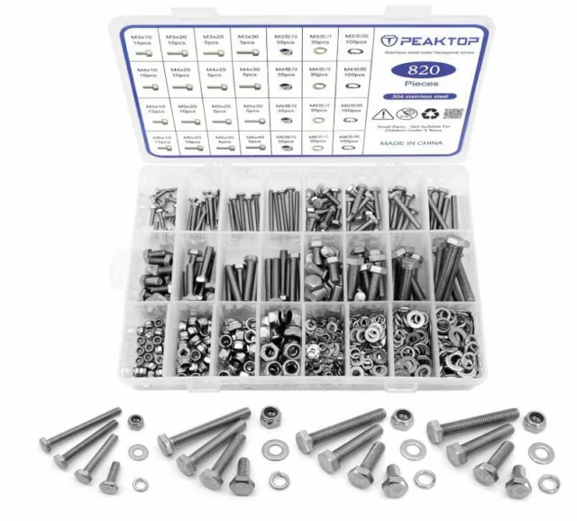 set perni inox