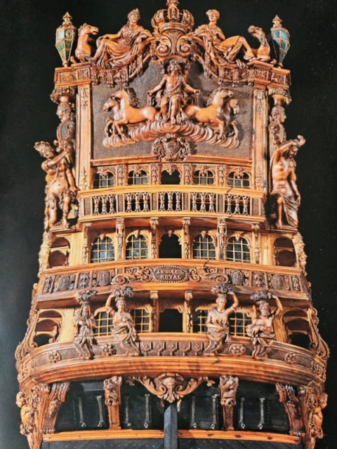 specchio di poppa del vascello Le Soleil Royal