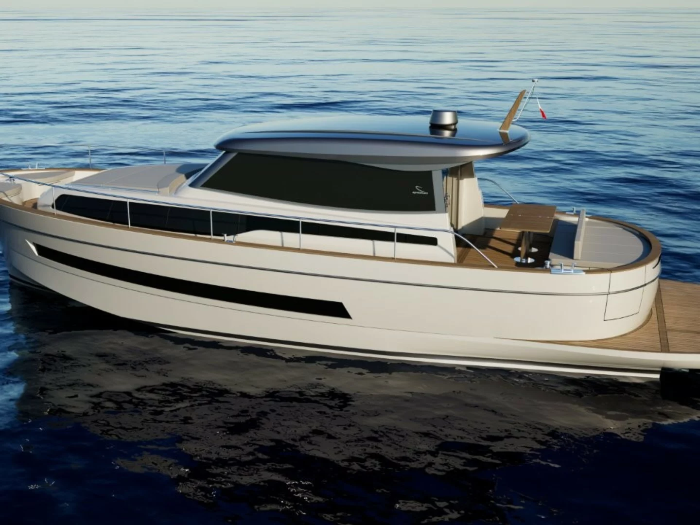 Apreamare presenta il nuovo Gozzo 48 Cabin al Cannes Yachting Festival: 15 metri di tradizione sorrentina moderna.