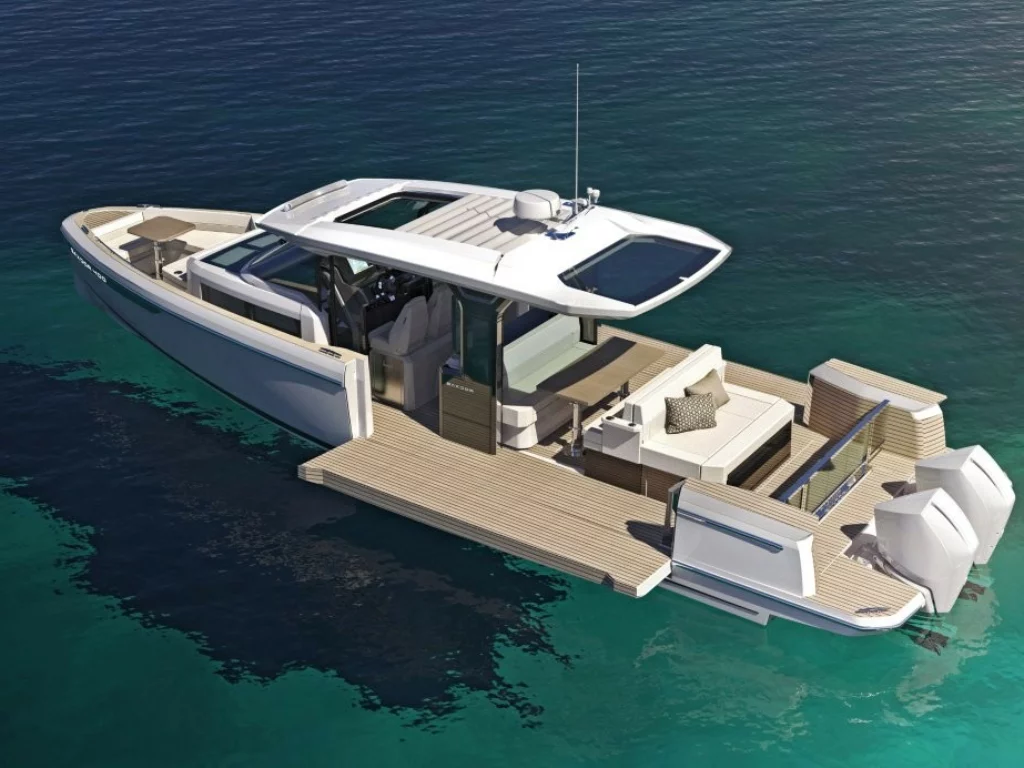 Saxdor Yachts presenta in anteprima mondiale al Cannes Yachting Festival 2025 il nuovo 400 GTS, open cruiser innovativo.