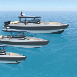 TYKUN: nuove chase boats di lusso in alluminio da 8,5-12,5m. Design Spadolini, oltre 55 nodi, debutto Monaco Yacht Show 2025.