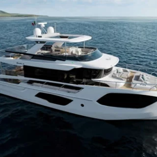 Absolute presenta la Navetta 66: yacht di 20 m che unisce eleganza, innovazione e comfort ispirati all’aurora.