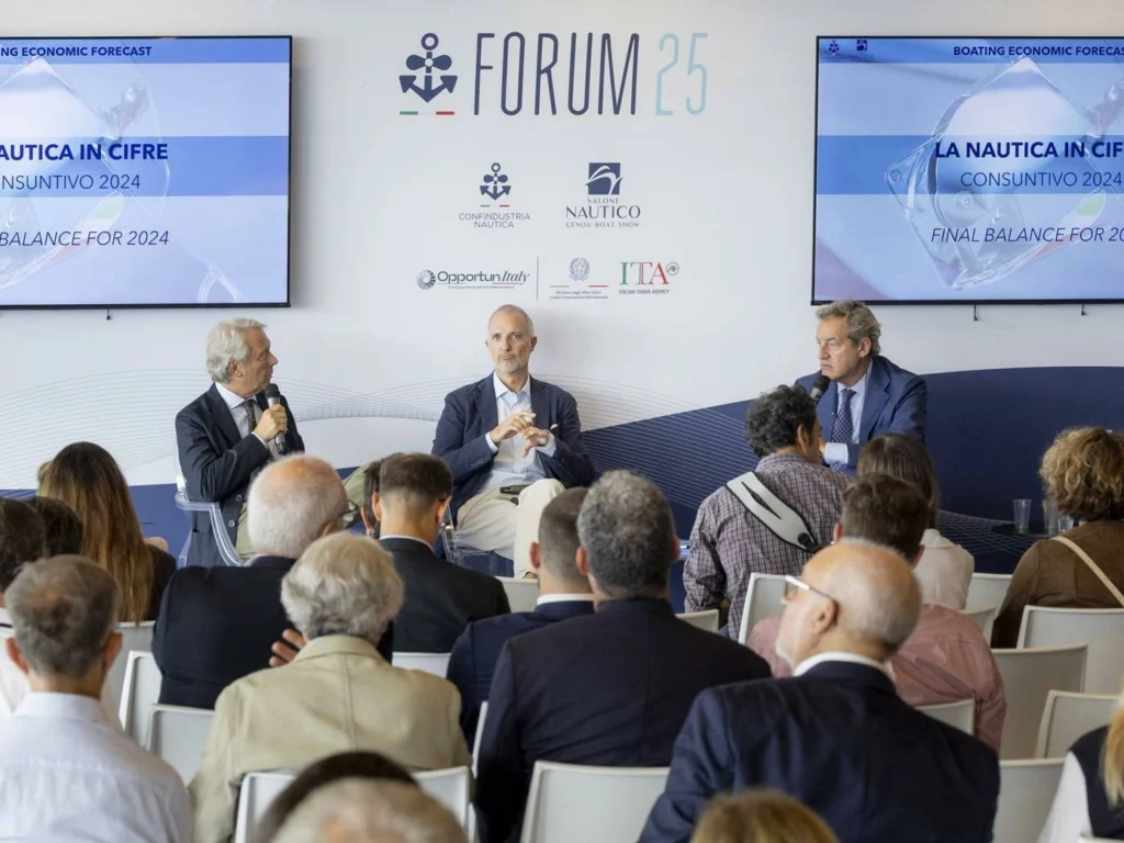 Nel 2024 la nautica italiana segna 8,6 mld € di fatturato (+3,2%) e si conferma primo esportatore mondiale.