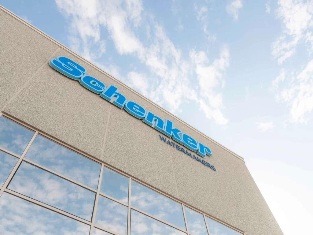 Schenker Watermakers: dissalatori innovativi, efficienti ed ecologici per garantire acqua dolce illimitata a bordo.
